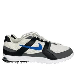 NWOB NIKE AIR RANGE Men's GOLF SHOES 418539-141 White Black Size 12W